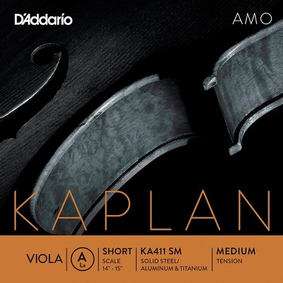 D'Addario Kaplan Amo vioolsnaren - enkele snaren E - KA311 4/4M - vioolsnaren - 4/4 schaal, gemiddelde spanning