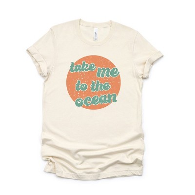 Simply Sage Market Women's Take Me to The Ocean Circle Short Sleeve Graphic Tee