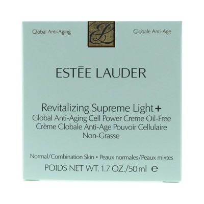 Estee Lauder Revitalizing Supreme Light + Global Anti-Aging Cell Power Crème Oil-Free, 1.7 oz