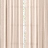 Ellis Curtain Portland Crushed Taffeta Rod Pocket Tailored Panel - Natural - image 3 of 3