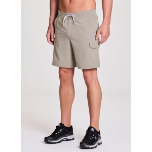 Avalanche Men's 9" Inseam Quick Drying Stretch Woven Hiking Shorts with Pockets - 1 of 4