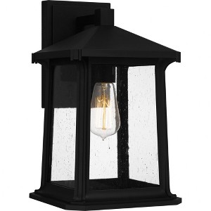 Quoizel Lighting Satterfield 1 - Light Sconce in  Matte Black - 1 of 1