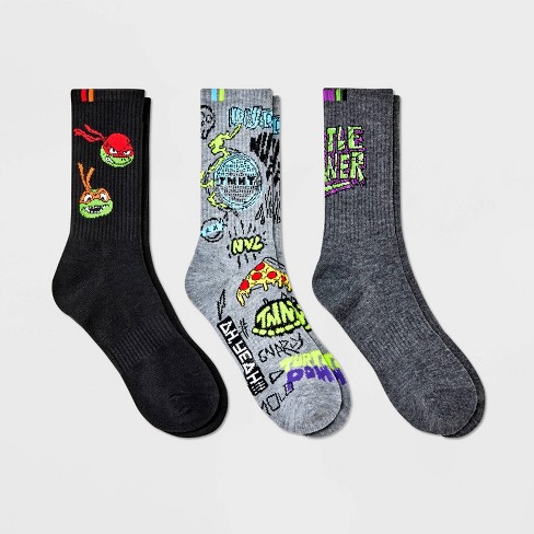 Teenage Mutant Ninja Turtles Men's Socks, 6-Pack