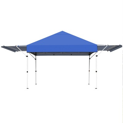 Tangkula 10x17ft Pop Up Canopy 3 Height Adjustment Folding Tent With ...