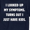 Men's - Instant Message - Looked Up Symptoms Short Sleeve Graphic T-Shirt - 2 of 4