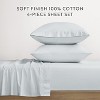 100% 4PC Cotton Sheet Set, Brushed & Pre-Washed Bedding for Softness & Comfort – Becky Cameron - 2 of 4