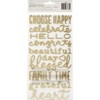 AC Foam Phrases Stickers with Gold Foil, 120pcs - 2 of 2