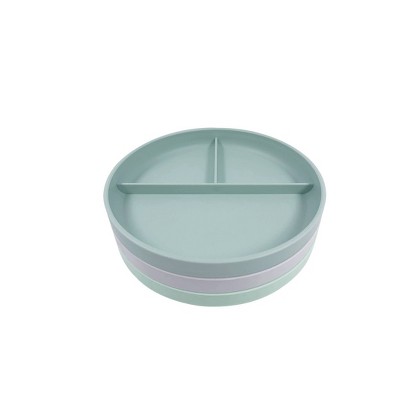 Divided Plate - 3pk - Cloud Island™ Green/Gray/Light Green