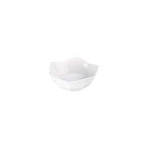 BIA Cordon Bleu Lotus Bowl, Set of 4 - White Porcelain Bowls, Stackable Dish/Bowls - Microwave & Dishwasher Safe - 1 of 1