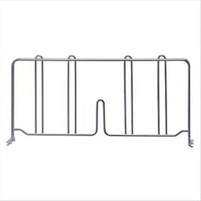 Quantum Storage Systems Wire Shelf Divider, 12"D X 8"H, 304 Stainless Steel