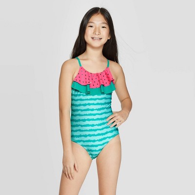 watermelon one piece swimsuit