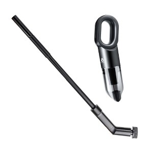 Pursonic CleanMax Duo Bundle: USB Rechargeable Cordless Handheld Vacuum Cleaner + Electric Scalable Scrubber Brush - 1 of 3