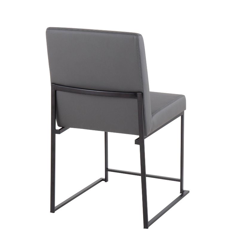 Set of 2 High Back Fuji Dining Chairs, 5 of 12