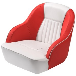 Pontoon Boat Seat, Captains Bucket Boat Seat, Back Folding Boat, Boat Cabin Seating，Fishing Seats for Boats, Boat Bucket Seat - 1 of 4