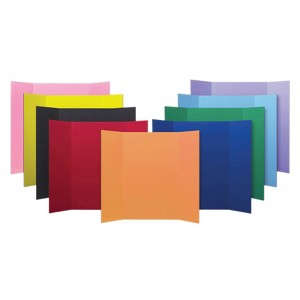 Flipside Products Corrugated Project Board, Assorted Colors, 36"W x 48"L, Pack of 24 - 1 of 3
