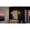 Urban Ambiance Luxury Contemporary Wall Sconce 11.5''H x 4.75''W,  Brushed Nickel Finish,  Parkes Collection, UHP4220 - 2 of 4