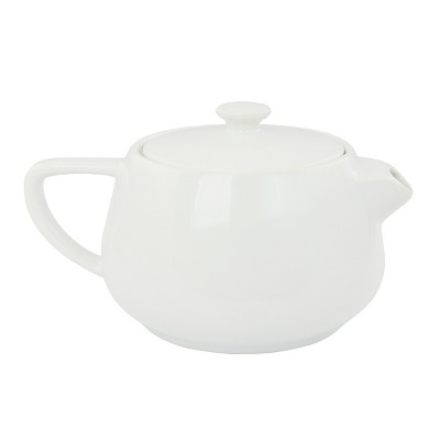 Teapot 32 oz White Porcelain