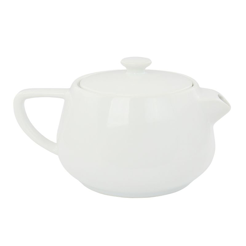 Gibson Our Table Simply White 32 Ounce Porcelain Teapot With Lid, 1 of 7