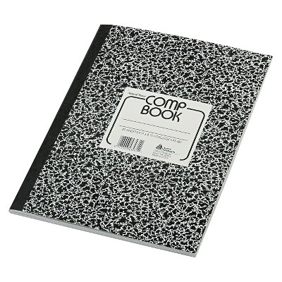 National Brand Composition Book, College/Margin Rule, 8 3/8 x 11, White, 80 Sheets