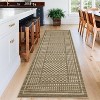 TackView Washable Rug Runners for Hallways Non Slip Runner Modern Non Slip Kitchen Rugs Farmhouse Entryway Rug - 2 of 4
