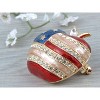 Anna-Kaci Crystal Rhinestone 4th of July American USA Flag Patriotic Pin Brooch - 3 of 4