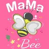 Women's Design By Humans Mama Bee Floral Pattern By Aminemangaka1 Racerback Tank Top - 2 of 2