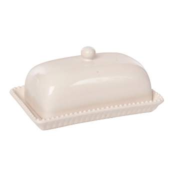 Butter Dish Porcelain White - Threshold™