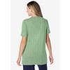 Woman Within Plus Size 7-Day Embroidered Pointelle Tunic - 3 of 4