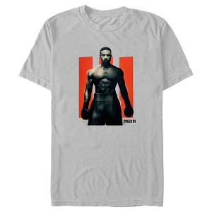 Men's Creed III Black and Red Poster T-Shirt - 1 of 4