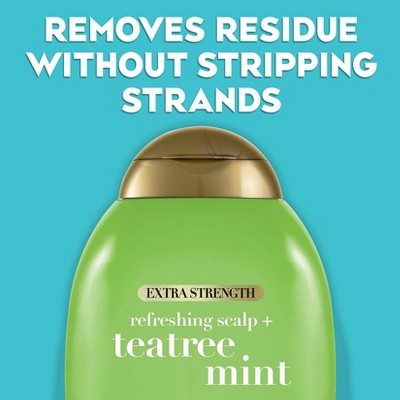 OGX Extra Strength Refreshing Scalp + Tea Tree Mint Shampoo - 13oz