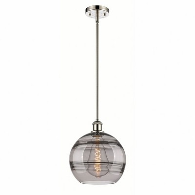 Rochester - 1 Light Stem Hung Mini Pendant In Industrial Style-11.63 Inches Tall and 10 Inches Wide