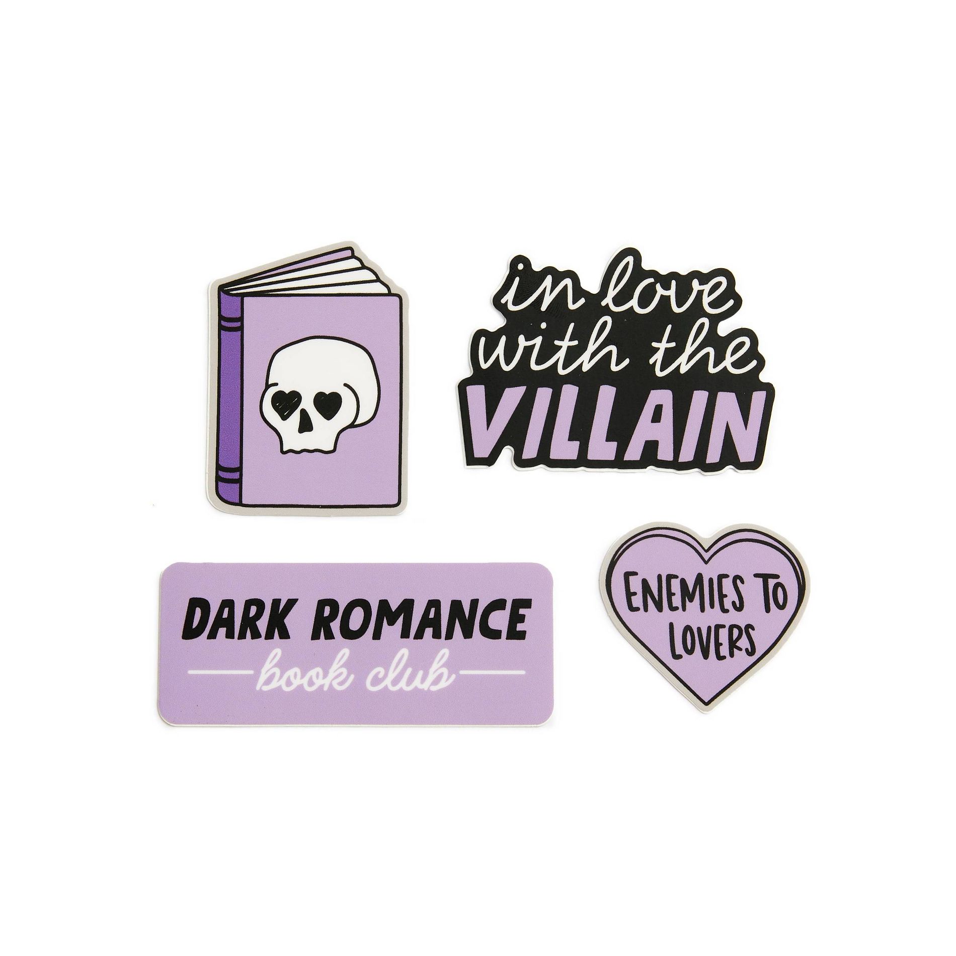 Sour Tropes Conversation Hearts Stickers - Sticker Set of 4 - (Target Exclusive)