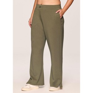RBX Active Women's All Season Elevated Athleisure Fashion Wide Leg Lounge Pant with Pockets - 1 of 4