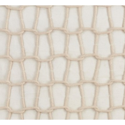 Ivory Nautical Rope Down Filled 20" Throw Pillow