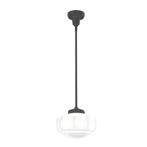 Hunter Fans Saddle Creek 1 - Light Pendant in  Noble Bronze - 1 of 1