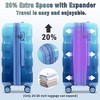 Gulches Luggage Set 3 Piece ¨C Hardshell Suitcases with Spinner Wheels and TSA Lock, Lightweight Durable PC+ABS, Expandable for Travel (20"/24"/28") - 2 of 4