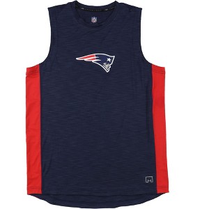 G-III Sports Mens New England Patriots Tank Top, Blue, Medium - 1 of 2
