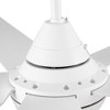 YUHAO 48 in. Indoor Modern Contemporary ABS Blades Integrated Dimmable LED Ceiling Fan with Light and Remote Control - 4 of 4