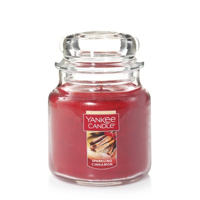 14.5oz Glass Jar Sparkling Cinnamon Candle - Yankee Candle