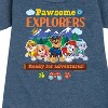 - Paw Patrol - Pawsome Explorers Graphic Short Sleeve Fleece Dress - 2 of 4
