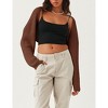 Women Open Front Cardigan For Women Long Batwing Sleeve Knitted Bolero Shrugs Casual Sweaters - 2 of 4