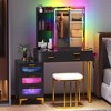 fredees Makeup Vanity with LED Light - 3 of 4