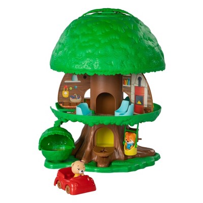 little tikes treehouse swing set target