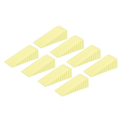 Unique Bargains ABS Anti-Slip Mini Size Wide Applications Door Stop 12 Pcs
