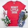 The Juniper Shop Merry Little Dude Toddler Short Sleeve Tee - 2 of 3