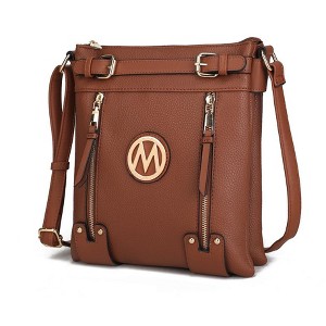 MKF Collection Lilian Vegan Leather Women’s Crossbody Purse Functional by Mia K - 1 of 4