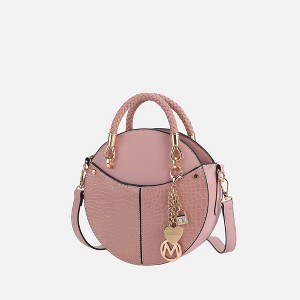 MKF Collection Nobella Women’s Crossbody Bag Croc-Embossed by Mia K - 1 of 4