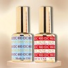 Daisy DND DND 800 Base Gel and 900 Top Gel Polish Set, UV/LED GelBase Polish and No Cleanse Top Coat, Professional Gel Polish Duo - (0.5 Fl Oz Each) - 3 of 3