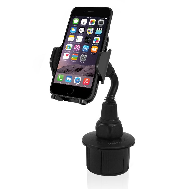 Macally Phone Holder With 9.25" Tall Cupholder Mount, 2 of 8