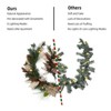 6 ft Christmas Decorations Multi-Color Christmas Garland with Pine Cones, Antlers & Ornaments - Artificial Pine Greenery - 4 of 4